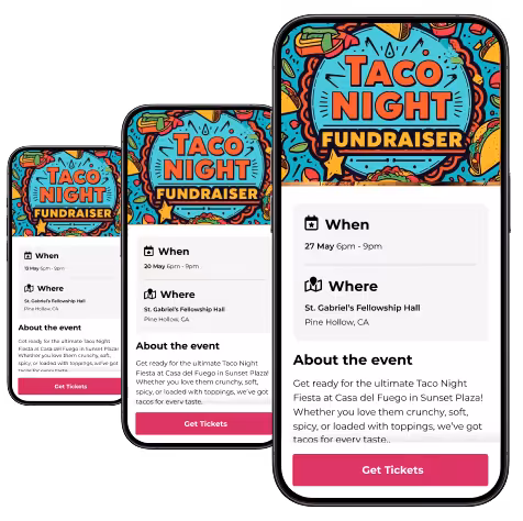 Mobile phone scanning app for a QR code ticket